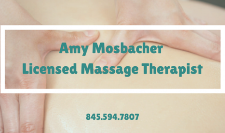 Amy Mosbacher Licensed Massage Therapist